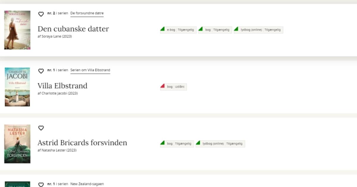 Nyt på hylderne | Holstebro Bibliotek