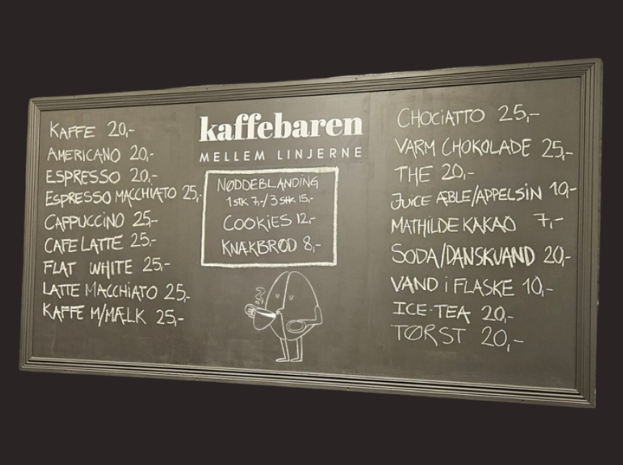 Priser Kaffebaren Holstebro 